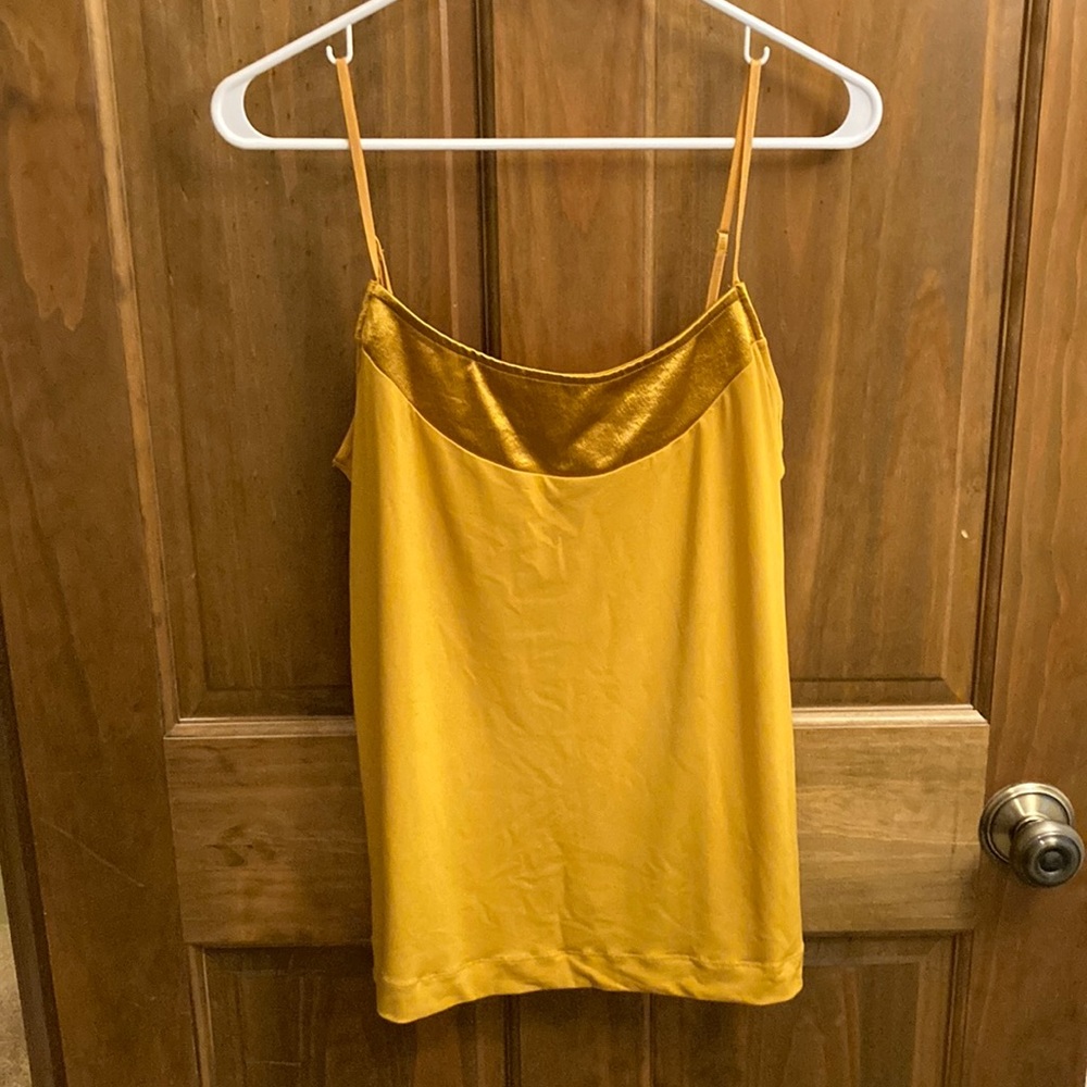 The Limited Gold Camisole Sz Large NWT